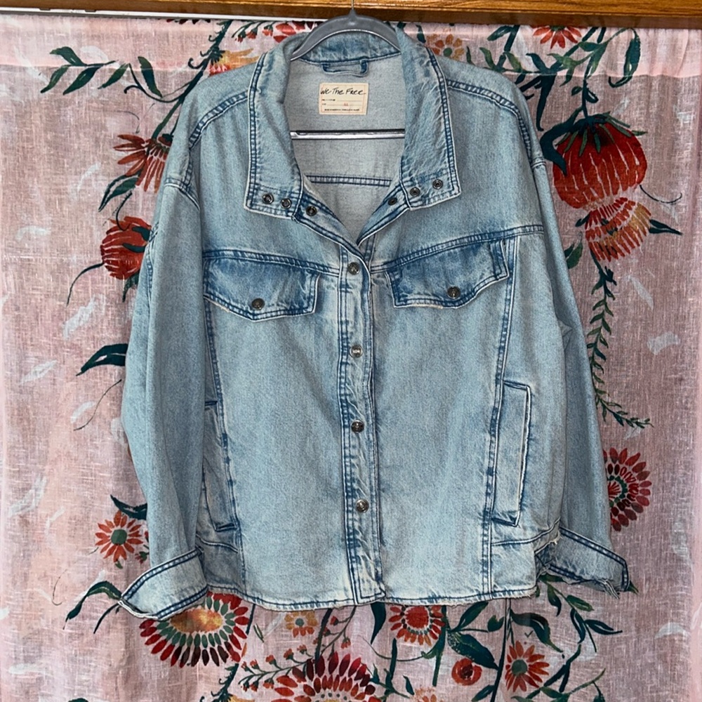 Free people denim jacket